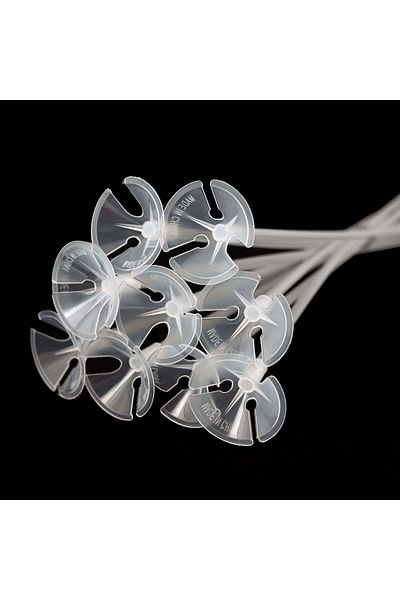 Party and Story Transparent balloon sticks 10pcs