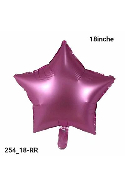 Party and Story 18 inch star-shaped colorful foil balloon