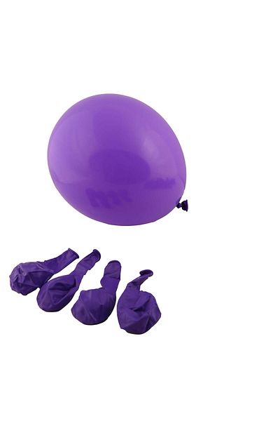 Party and Story 100Pcs Balloon, Shiny Lilac