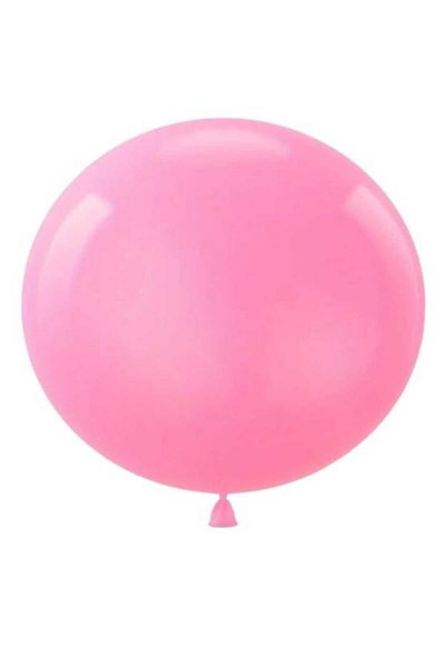 Party and Story Latex balloon, size 18 inches, pink color, 25 pieces