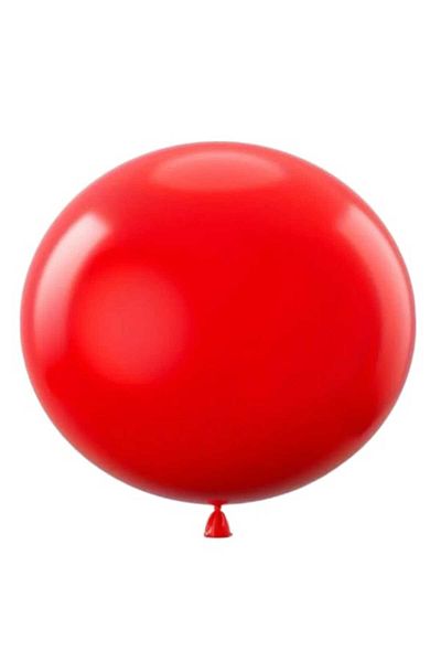 Party and Story 18 inch latex balloon, red color, 25 pieces