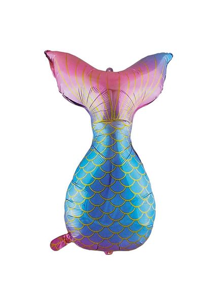 Party and Story Fish tail foil balloon 27.60CMÃ—62.40CM