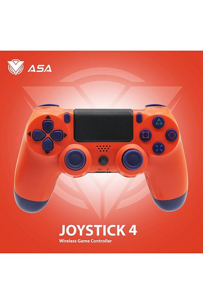 ASA Wireless Joystick for PlayStation 4 (Orange)
