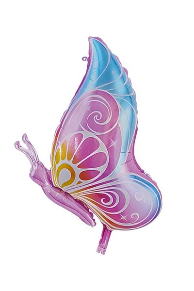 Party and Story Butterfly shaped foil balloon