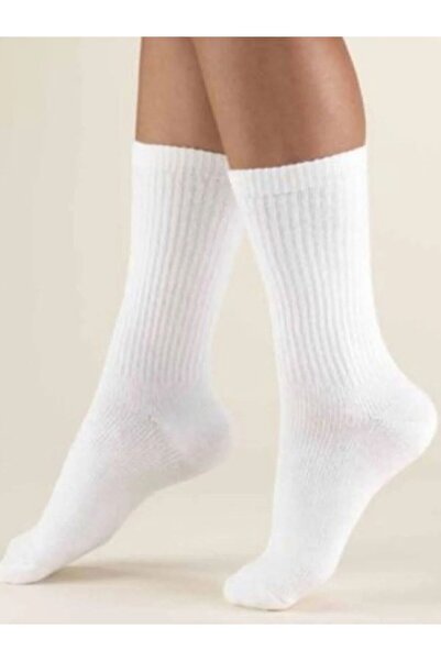 Esinti Білі довгі спортивні шкарпетки з візерунком - чоловічі та жіночі, 5 пар