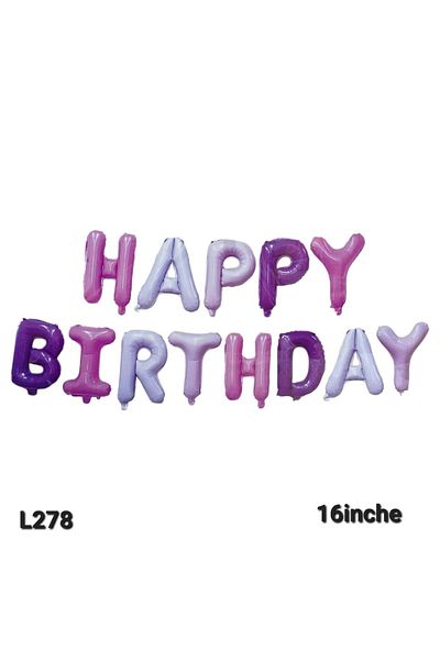 Party and Story Foil balloon (phrases)16INCHE