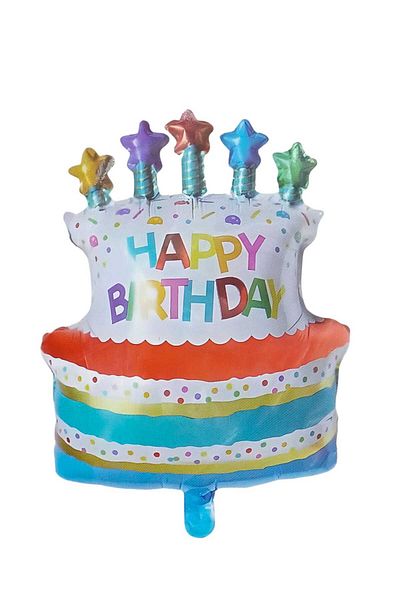 Party and Story Birthday tin balloon takes the cake
