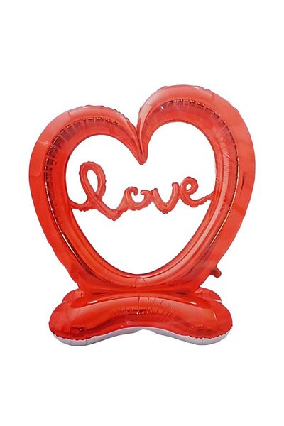 Party and Story 58 inch heart foil balloon