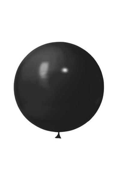 Party and Story Giant 36 inch black balloon