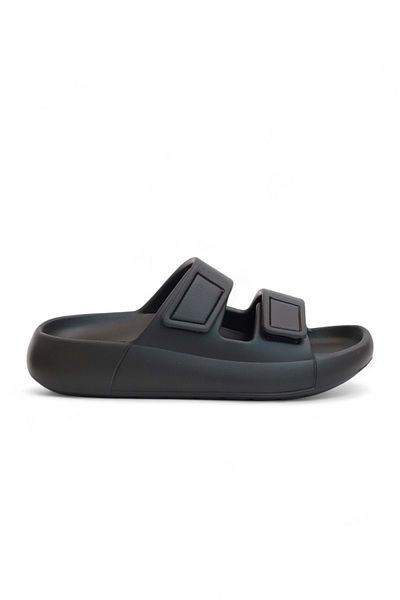 Konfores 2153 Velcro Ultra Light Eva Sole Men's Slippers Compatible for Pool, Beach, Daily, Umrah and Hajj