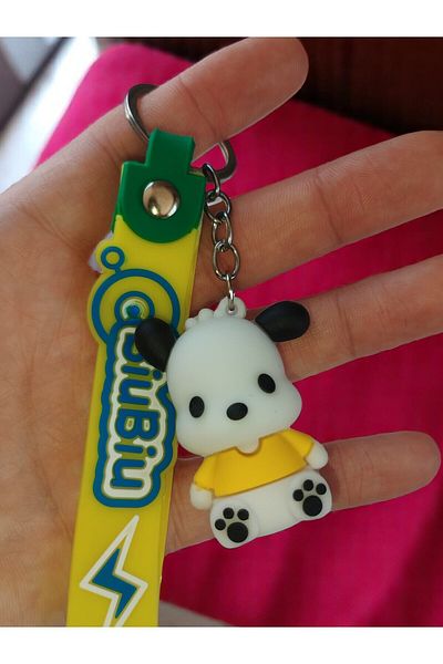 VerdeHome Cute Panda Keychain – Cartoon Figure with 3D Design