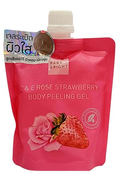 Beauty Baby Bright C&E Exfoliating Gel with Strawberry 200ml