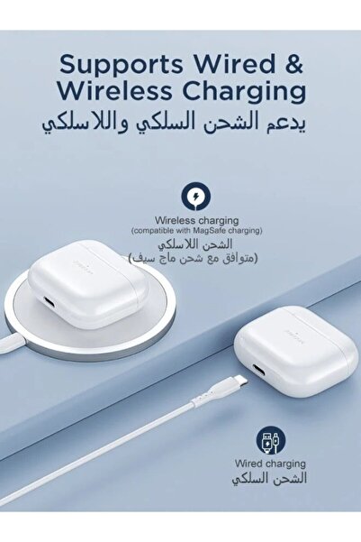 Joyroom Bluetooth Tws Earpods-4 Bluetooth 5.2 Wireless And Lightning Charging