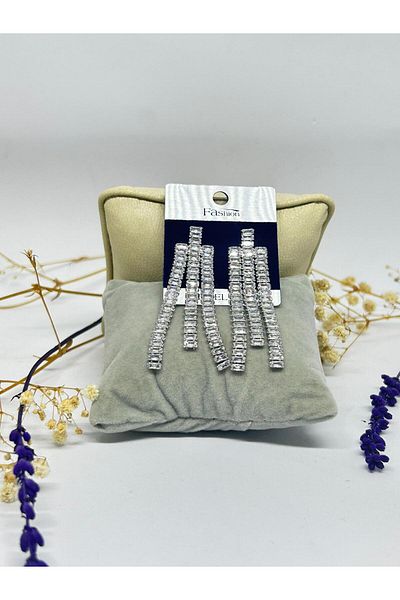 ısıkkonya Stainless Stylish Earrings Suitable for Daily Use [Allergy-Free Product]