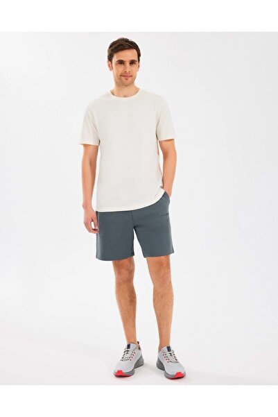 SKECHERS M Essential Sweat Short S2510064 Erkek Şort FÜME