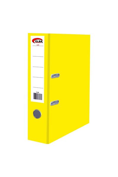 ELBA Office Folder Wide Plastic Yellow (1 Pc)