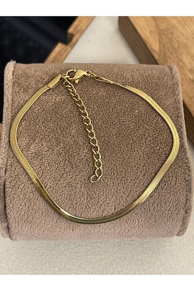 Rupen Kraft 316 L Surgical Steel Snake Model Stainless Tarnish Steel Bracelet