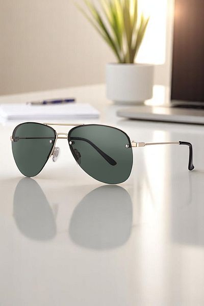 Daniel Klein Original 100% Polarized Uv400 Protection Gold Color Men Sunglasses Dkg6262C2