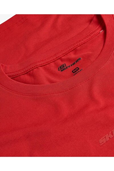 SKECHERS M Essential T-shirt S2510017 Ανδρικό T-shirt ΚΟΚΚΙΝΟ