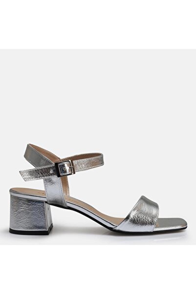 37Numara ДЖАПКИ С ТОКОВЕ ЗА ЖЕНИ, ГОЛЕМИ РАЗМЕРИ 41-42-43-44-СРЕБЪРНИ