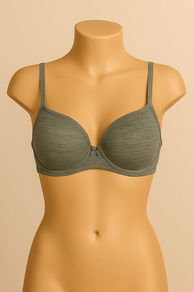 LİBELLA İÇ GİYİM Sutien confortabil de bază cu sârmă – Culoare gri – Sutien cu push-up
