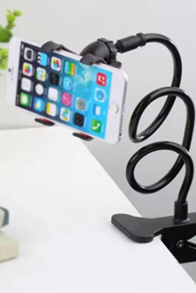 Hane Dostu Akrobat Uzun Kol tasarımlı | 500 gr Taşıma Kapasiteli Çok Amaçlı Telefon Tutucu