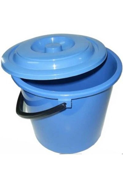 Venus Dsh Plastic Bucket 13 L, Lid- 004047