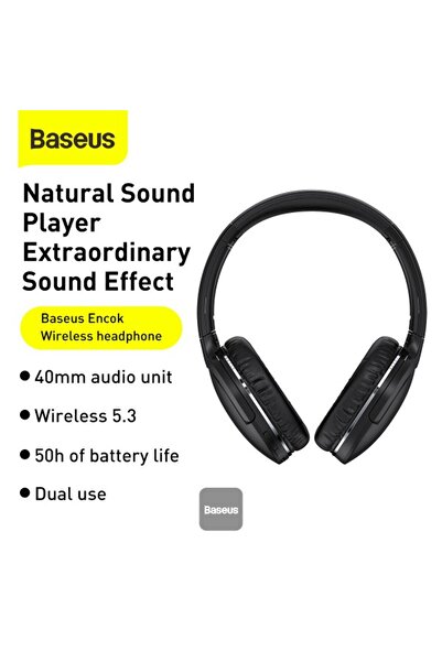 Baseus سماعة رأس لاسلكية ENOCK D 02 Pro