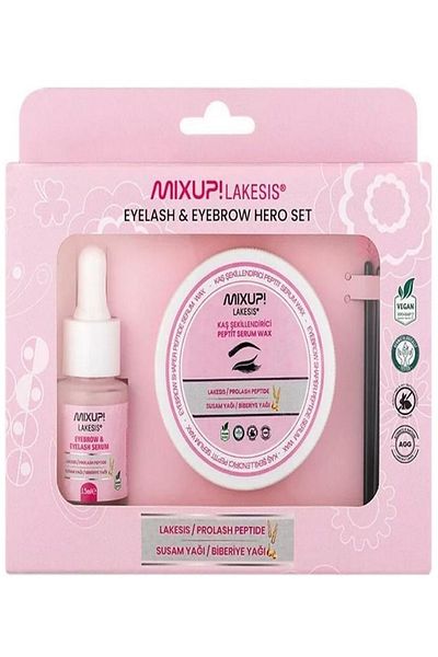 Mixup Mix Up Eyebrow and Eyelash Peptide Serum Kit