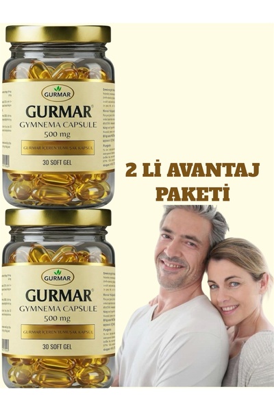 Gürmar Gurmar Gimneya Kapsül 2 Kutu X 30 Capsule Sof Jel