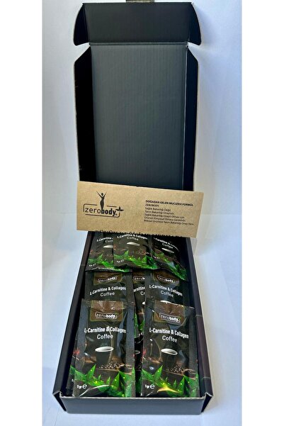 keybalance sağlık ve form Zerobody Bitkisel Lifli Kahve Karışımı - Şekersiz & Kolajen Destekli Coffee – 30’lu – Fit Kahve