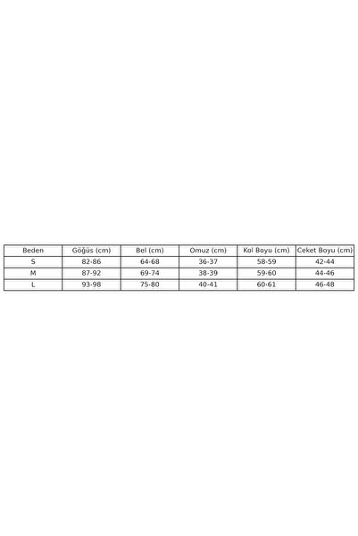 Zeliza Butik FERMUARLI CROP KOT CEKET