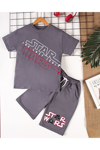 By Cwhr 100% Cotton Star Wars Boy Shorts T-Shirt Set Boy Shorts T-Shirt Set Boy T-Shirt