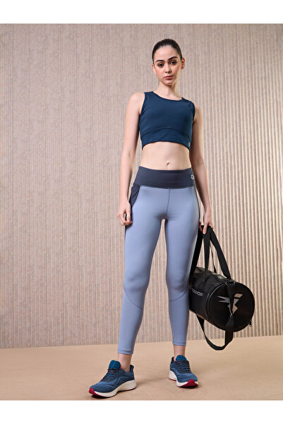 Technosport By Styli Women Color Block 4-Way Stretch Leggings