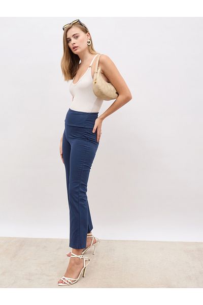 Styli Elasticated Broad Waistband Flared Pants