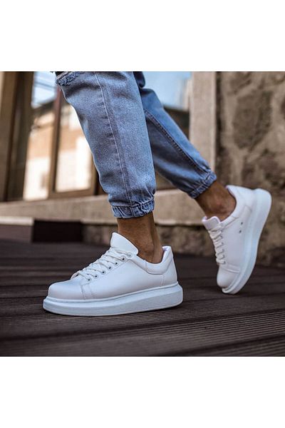 dehaine Adidasi Pentru Barbati, Casual, Vip, Alb, 111
