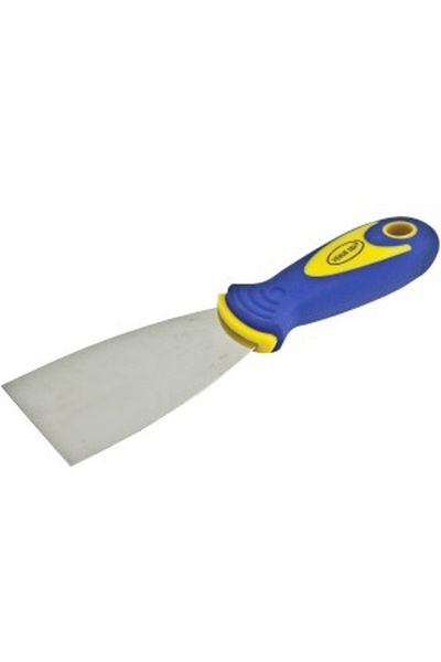Venus Dsh Stainless Steel Spatula, Plastic-Rubber Handle 2" (50 Mm)