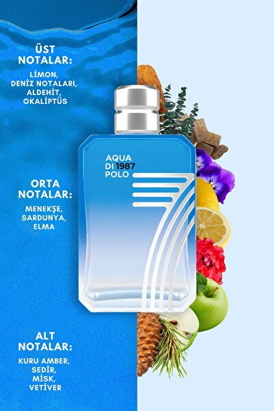 Aqua Di Polo 1987 عطر رقم 7 عطر 100 مل للرجال Apcn003204