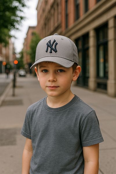 LAGRANZE Premium 6-12 Years Old Children's Cap Hat Embroidery Detailed Summer Children's Hat
