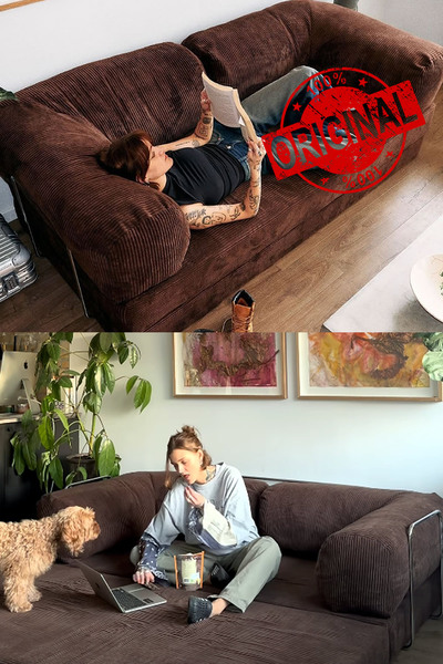 Dekoro YENY SOFA FİTİLLİ KADİFE, MODERN, PRATİK, YER YATAĞI, DAYANIKLI, BONDE...