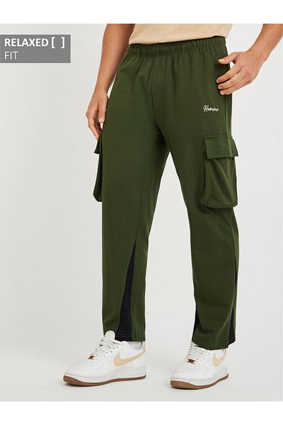 Styli Cargo Pocket Relax Fit Open Hem Jogger