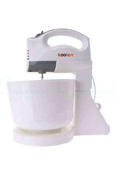 Koolen Colin Mixer With Beater 150 Watts, White Plastic/grey 801112003