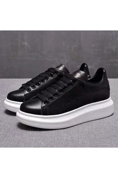 dehaine Men's Sneakers, Casual, Vip, Black With White Sole, 555