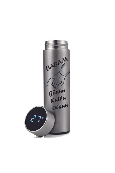 DKDZ SHOP Father's Day Steel Thermos 450ml. (Keeps Warm and Cold for 10 Hours)