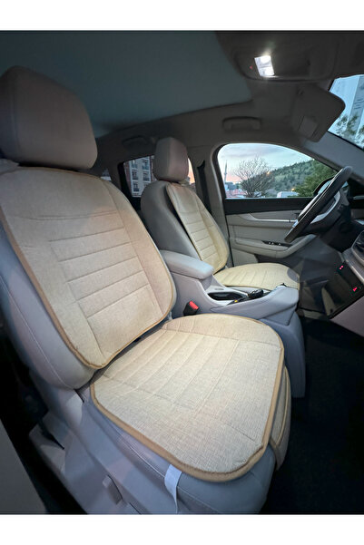 mısırlı grup Anti-Sweat Linen Printed Car Seat Cushion (7 Pieces) - Patterned...