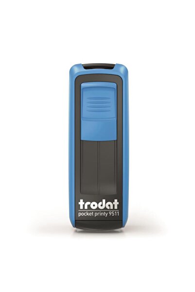 Trodat ختم الجيب P4 47x18 ملم أزرق أزرق لباد 9512