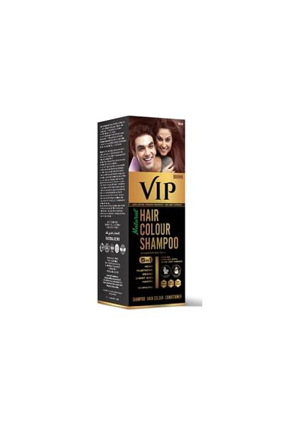 BRONZENET VIP Hair Dye Shampoo Brown 180ml