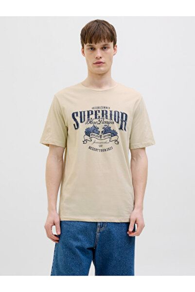 REBEL By Styli تي شيرت بطبعة جرافيكية ورقبة دائرية