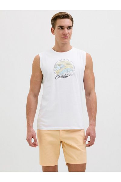 REBEL By Styli Graphic Print Round Neck Tank