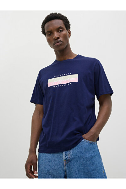 Jack & Jones Graphic Print Round Neck T-Shirt